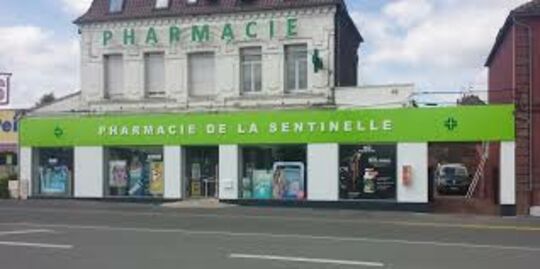 façade de la pharmacie de La Sentinelle